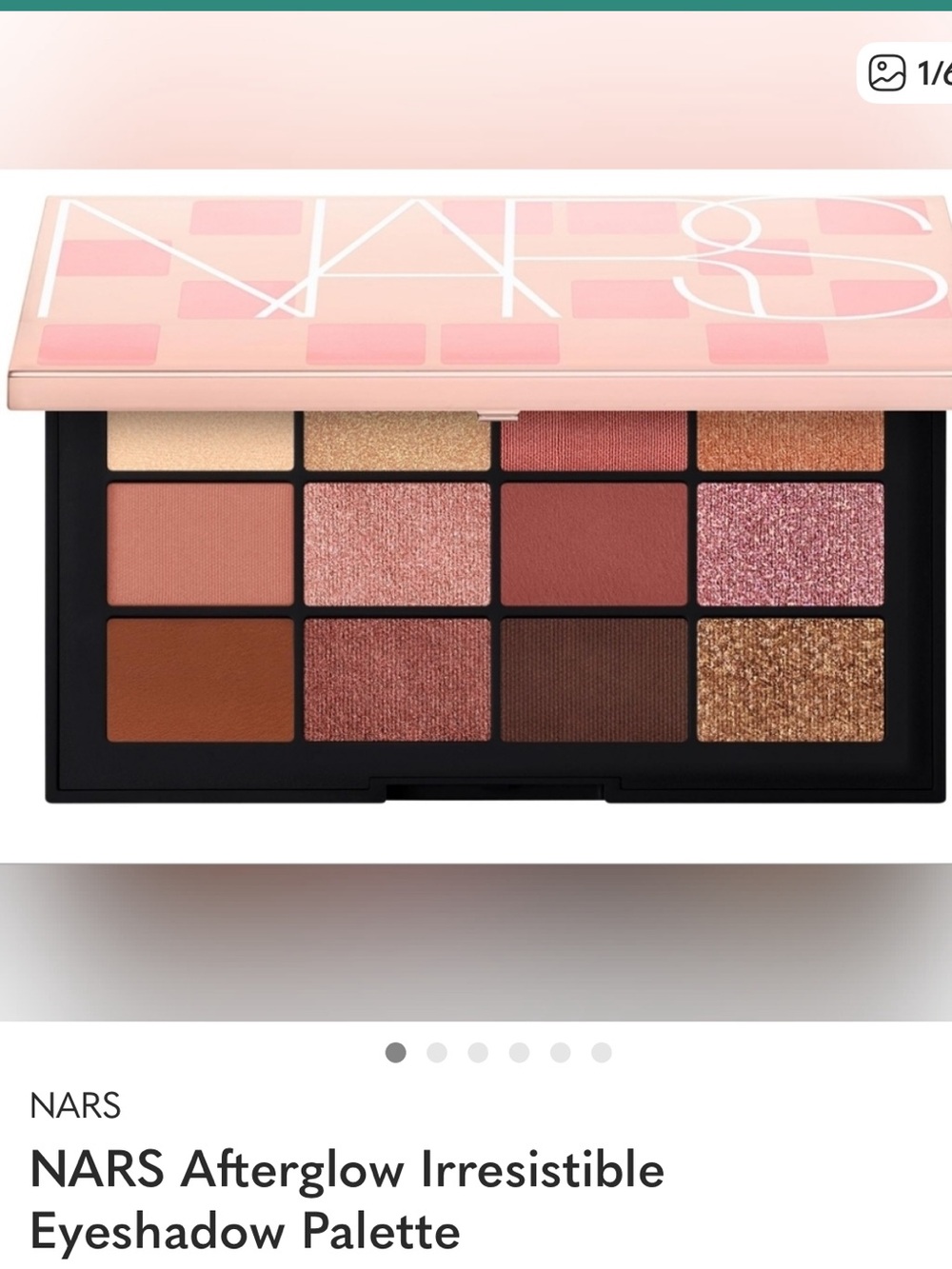 NARS Afterglow Irresistible
Eyeshadow Palette - NIB